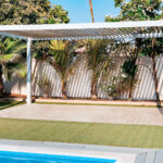 Aluminium pergola design