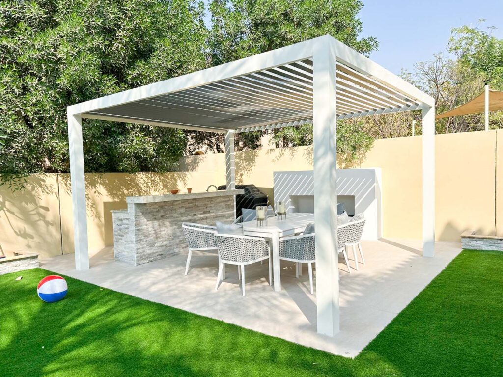 aluminium pergola project